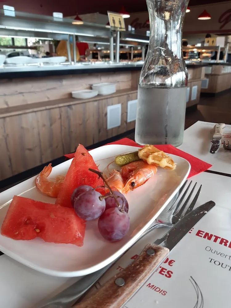 Crevettes Et Pasteque